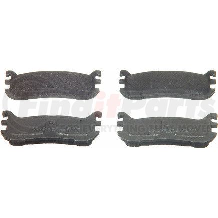 PD663 by WAGNER - Wagner Brake ThermoQuiet PD663 Disc Brake Pad Set