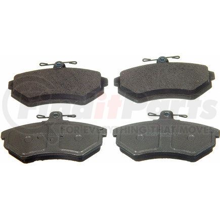 PD696 by WAGNER - Wagner Brake ThermoQuiet PD696 Disc Brake Pad Set