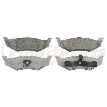 PD782 by WAGNER - Wagner Brake ThermoQuiet PD782 Disc Brake Pad Set