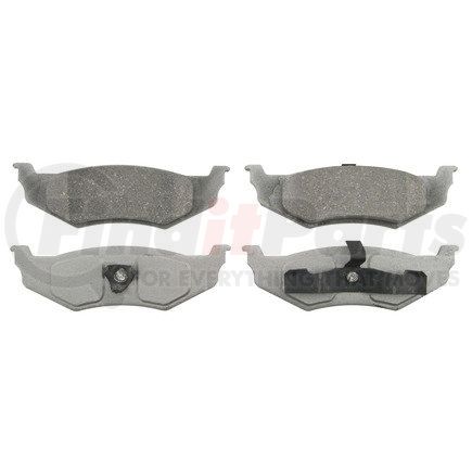 PD782 by WAGNER - Wagner Brake ThermoQuiet PD782 Disc Brake Pad Set