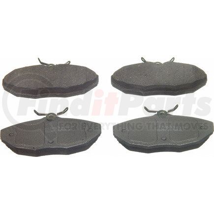 PD806 by WAGNER - Wagner Brake ThermoQuiet PD806 Disc Brake Pad Set