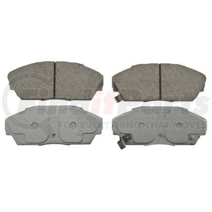 QC409 by WAGNER - Wagner Brake ThermoQuiet QC409 Ceramic Disc Brake Pad Set