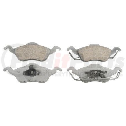 PD816 by WAGNER - Wagner Brake ThermoQuiet PD816 Disc Brake Pad Set