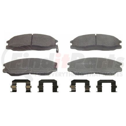 PD864 by WAGNER - Wagner Brake ThermoQuiet PD864 Disc Brake Pad Set