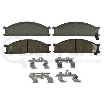 QC333 by WAGNER - Wagner Brake ThermoQuiet QC333 Ceramic Disc Brake Pad Set