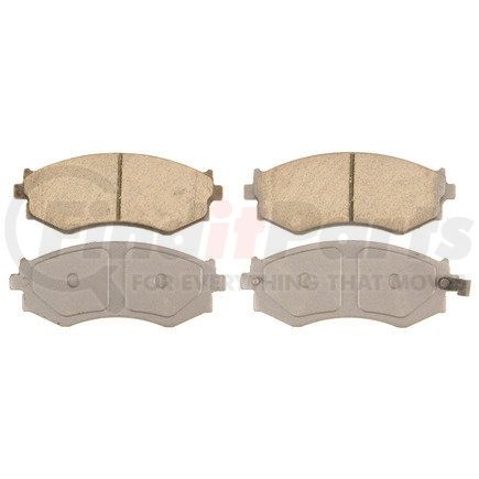 QC462A by WAGNER - Wagner Brake ThermoQuiet QC462A Ceramic Disc Brake Pad Set