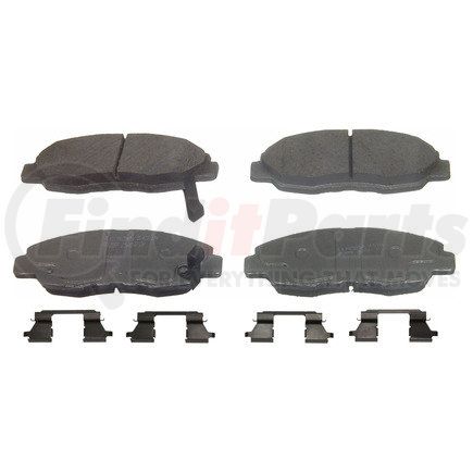 QC465A by WAGNER - Wagner Brake ThermoQuiet QC465A Ceramic Disc Brake Pad Set