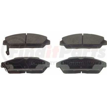 QC496 by WAGNER - Wagner Brake ThermoQuiet QC496 Ceramic Disc Brake Pad Set