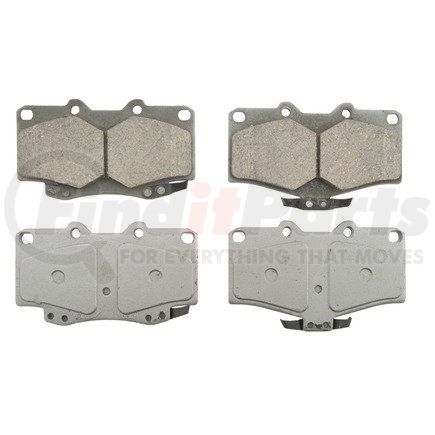 QC436 by WAGNER - Wagner Brake ThermoQuiet QC436 Ceramic Disc Brake Pad Set