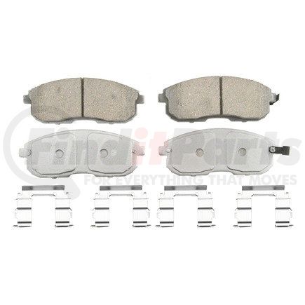 QC430 by WAGNER - Wagner Brake ThermoQuiet QC430 Ceramic Disc Brake Pad Set