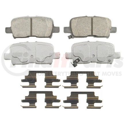PD865 by WAGNER - Wagner Brake ThermoQuiet PD865 Ceramic Disc Brake Pad Set