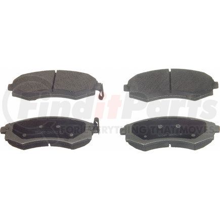 PD887 by WAGNER - Wagner Brake ThermoQuiet PD887 Disc Brake Pad Set