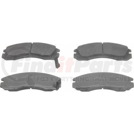 QC530 by WAGNER - Wagner Brake ThermoQuiet QC530 Ceramic Disc Brake Pad Set