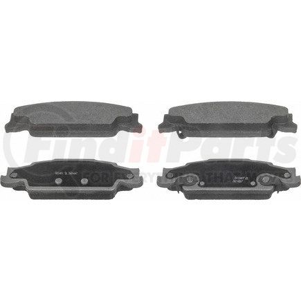 PD922 by WAGNER - Wagner Brake ThermoQuiet PD922 Disc Brake Pad Set