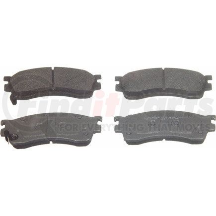 PD893 by WAGNER - Wagner Brake ThermoQuiet PD893 Disc Brake Pad Set