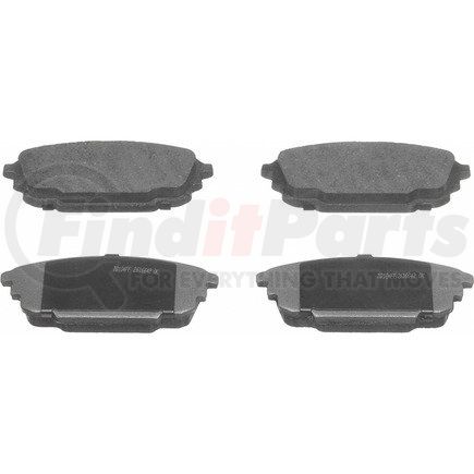 PD892 by WAGNER - Wagner Brake ThermoQuiet PD892 Disc Brake Pad Set
