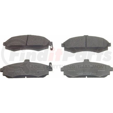 PD941 by WAGNER - Wagner Brake ThermoQuiet PD941 Disc Brake Pad Set