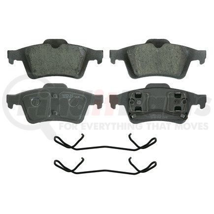 PD973A by WAGNER - Wagner Brake ThermoQuiet PD973A Disc Brake Pad Set