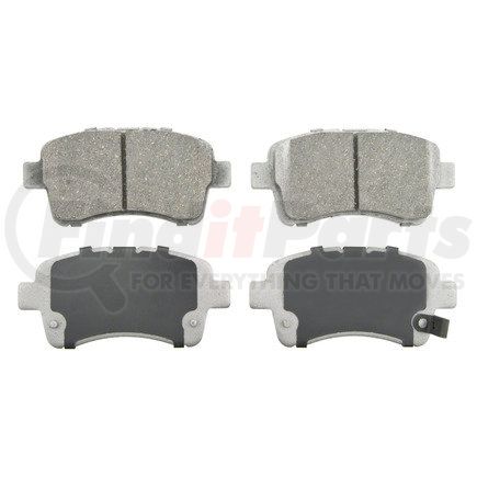 PD937 by WAGNER - Wagner Brake ThermoQuiet PD937 Disc Brake Pad Set