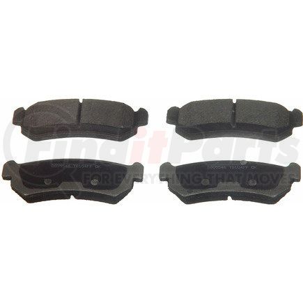 PD1036 by WAGNER - Wagner Brake ThermoQuiet PD1036 Disc Brake Pad Set