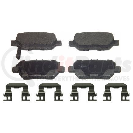 PD1090 by WAGNER - Wagner Brake ThermoQuiet PD1090 Disc Brake Pad Set