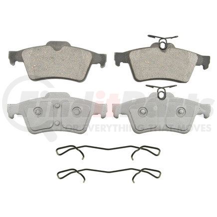 PD1095 by WAGNER - Wagner Brake ThermoQuiet PD1095 Disc Brake Pad Set