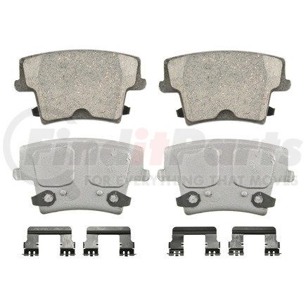 PD1057 by WAGNER - Wagner Brake ThermoQuiet PD1057 Ceramic Disc Brake Pad Set