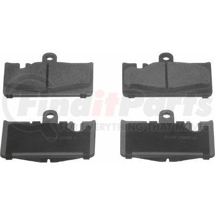 PD1180 by WAGNER - Wagner Brake ThermoQuiet PD1180 Ceramic Disc Brake Pad Set