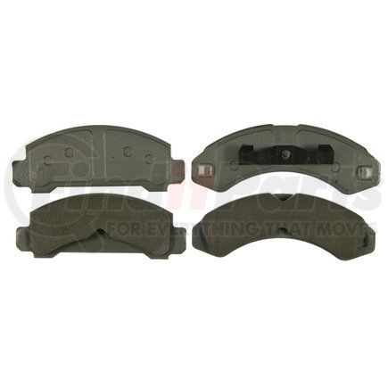 QC249 by WAGNER - Wagner Brake ThermoQuiet QC249 Ceramic Disc Brake Pad Set