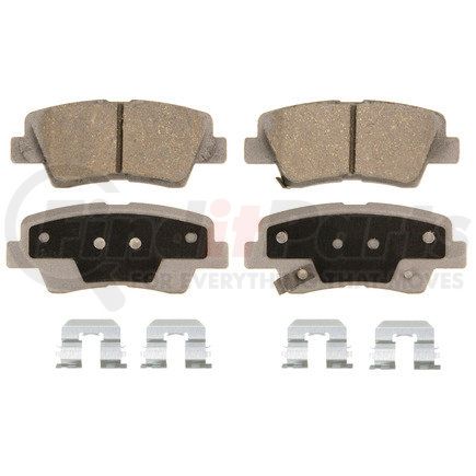 PD1313 by WAGNER - Wagner Brake ThermoQuiet PD1313 Ceramic Disc Brake Pad Set