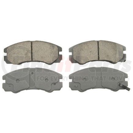 QC579 by WAGNER - Wagner Brake ThermoQuiet QC579 Ceramic Disc Brake Pad Set