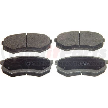 QC589 by WAGNER - Wagner Brake ThermoQuiet QC589 Ceramic Disc Brake Pad Set