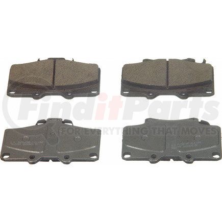 Wagner QC611 Disc Brake Pad Set Wagner Brake ThermoQuiet QC611 Ceramic Disc Brake Pad Set