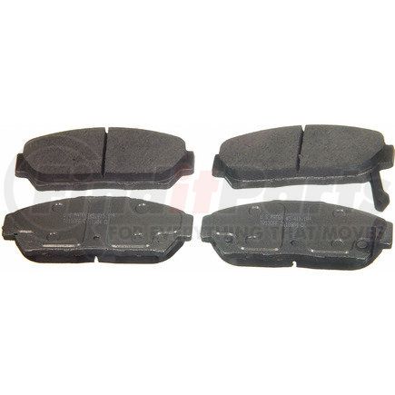 QC617 by WAGNER - Wagner Brake ThermoQuiet QC617 Ceramic Disc Brake Pad Set