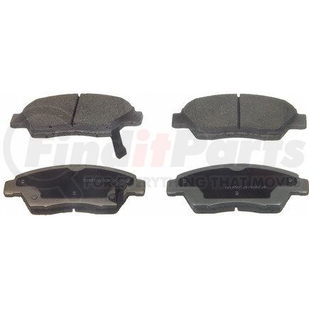 QC621 by WAGNER - Wagner Brake ThermoQuiet QC621 Ceramic Disc Brake Pad Set