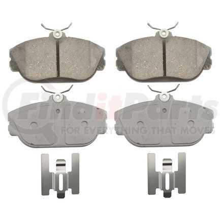 QC601 by WAGNER - Wagner Brake ThermoQuiet QC601 Ceramic Disc Brake Pad Set