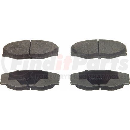 QC604 by WAGNER - Wagner Brake ThermoQuiet QC604 Ceramic Disc Brake Pad Set