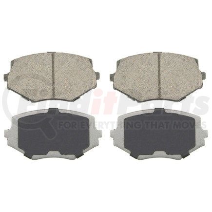 QC635 by WAGNER - Wagner Brake ThermoQuiet QC635 Ceramic Disc Brake Pad Set