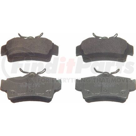 QC627 by WAGNER - Wagner Brake ThermoQuiet QC627 Ceramic Disc Brake Pad Set