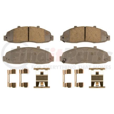 QC679 by WAGNER - Wagner Brake ThermoQuiet QC679 Ceramic Disc Brake Pad Set