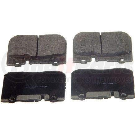 QC665 by WAGNER - Wagner Brake ThermoQuiet QC665 Ceramic Disc Brake Pad Set