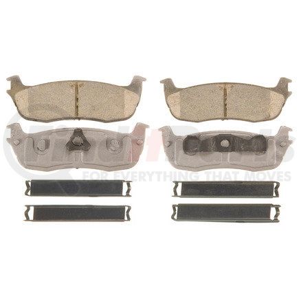 QC711 by WAGNER - Wagner Brake ThermoQuiet QC711 Ceramic Disc Brake Pad Set