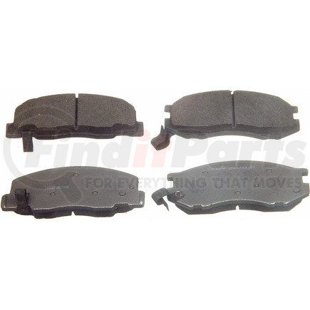 QC716 by WAGNER - Wagner Brake ThermoQuiet QC716 Ceramic Disc Brake Pad Set