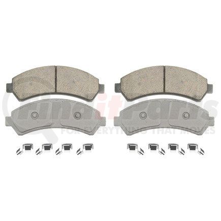 QC726 by WAGNER - Wagner Brake ThermoQuiet QC726 Ceramic Disc Brake Pad Set