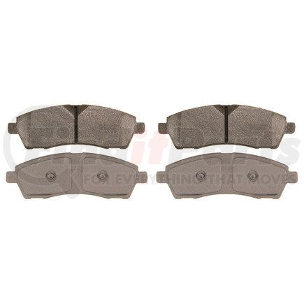 QC757 by WAGNER - Wagner Brake ThermoQuiet QC757 Ceramic Disc Brake Pad Set