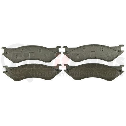 QC758 by WAGNER - Wagner Brake ThermoQuiet QC758 Ceramic Disc Brake Pad Set