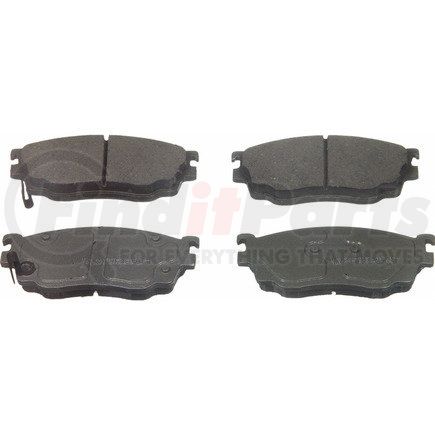 QC755 by WAGNER - Wagner Brake ThermoQuiet QC755 Ceramic Disc Brake Pad Set