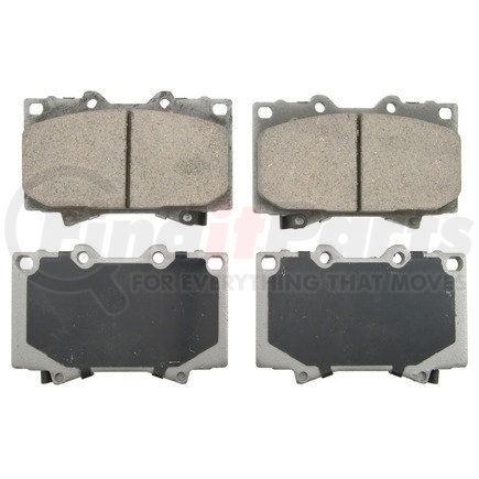 QC772 by WAGNER - Wagner Brake ThermoQuiet QC772 Ceramic Disc Brake Pad Set