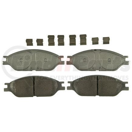 Wagner QC803 Disc Brake Pad Set Wagner Brake ThermoQuiet QC803 Ceramic Disc Brake Pad Set