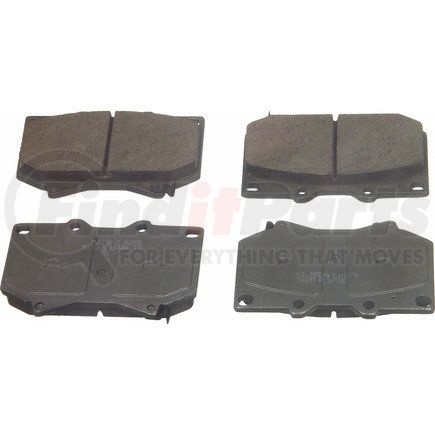 QC812 by WAGNER - Wagner Brake ThermoQuiet QC812 Ceramic Disc Brake Pad Set